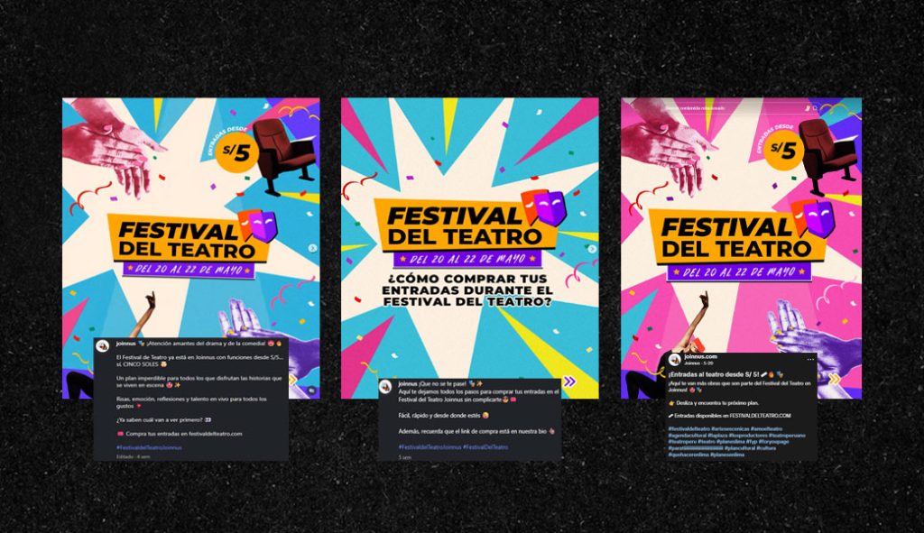 FESTIVAL DEL TEATRO PIEZAS AUDIOVISUALES