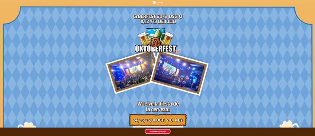 oktoberfest perú 2025 compra