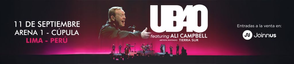 ub40 en lima banner