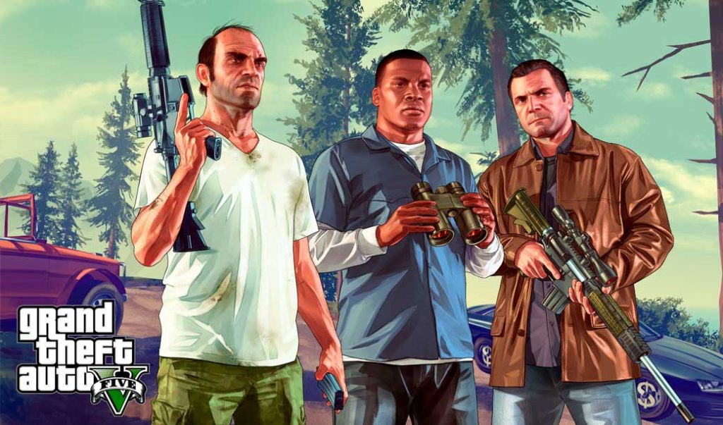 los videojuegos más vendidos gta v