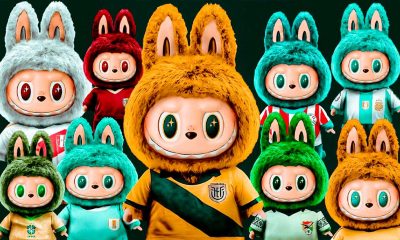 Labubus se suman al espíritu de la Copa América