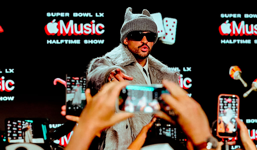 Bad Bunny en el Super Bowl