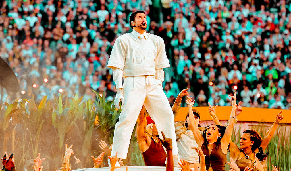 bad bunny en el super bowl